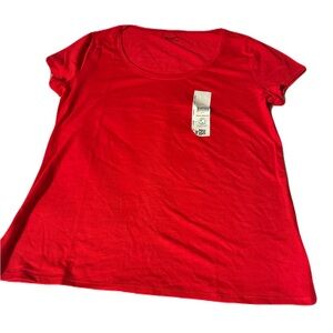 NOBoundaries Vibrant Red Short Sleeve Tee